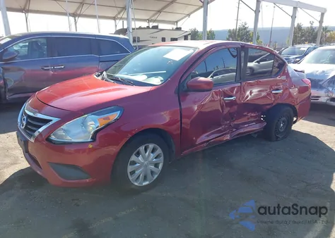 2018 Nissan Versa 1.6 Sv z USA, uszkodzony, nr VIN 3N1CN7APXJL884670